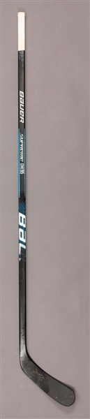 Evander Kane’s 2009-10 Atlanta Thrashers Signed Bauer Supreme Game-Used Rookie Season Stick 