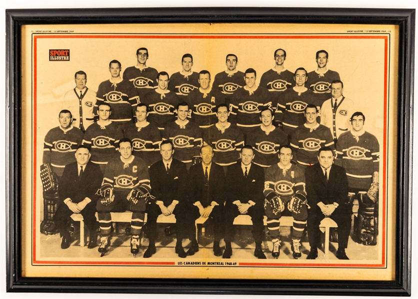 Montreal Canadiens Team Photo/Picture Collection of 30 Including 1929-30 and 1936-37 Framed Team Pictures and 1953-65 Molson Team Photos (13)