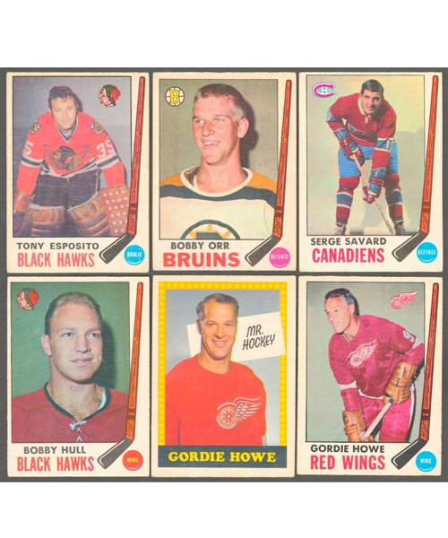 1969-70 O-Pee-Chee Hockey Complete 231-Card Set