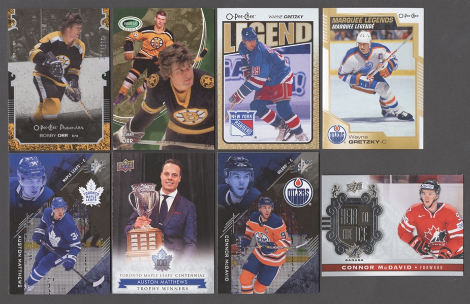 1990s to 2010s Short-Printed Base Hockey Card and Premium Base Hockey Card Collection (2500+)