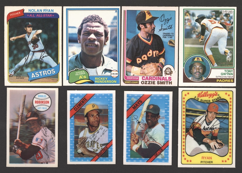Baseball Card, Collectibles and Memorabilia Collection Including 1980 to 1983 O-Pee-Chee Near Sets, 1970s/1980s Kellogg’s Cards, Baseball Magazines and Other Assorted Items