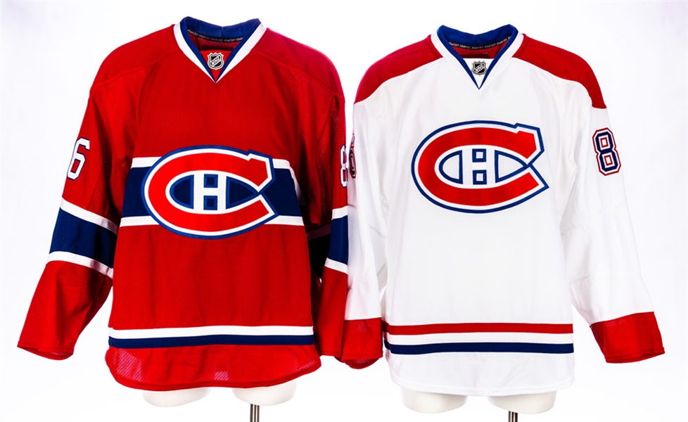 Joe Stejskals 2010-11 Montreal Canadiens Game-Issued Home and Away Jerseys with Team LOAs