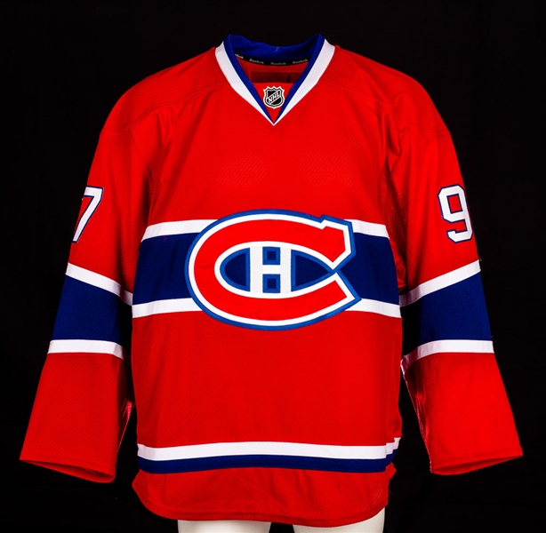 Nick Sorkins 2014-15 Montreal Canadiens Game-Worn Pre-Season Jersey with Team LOA