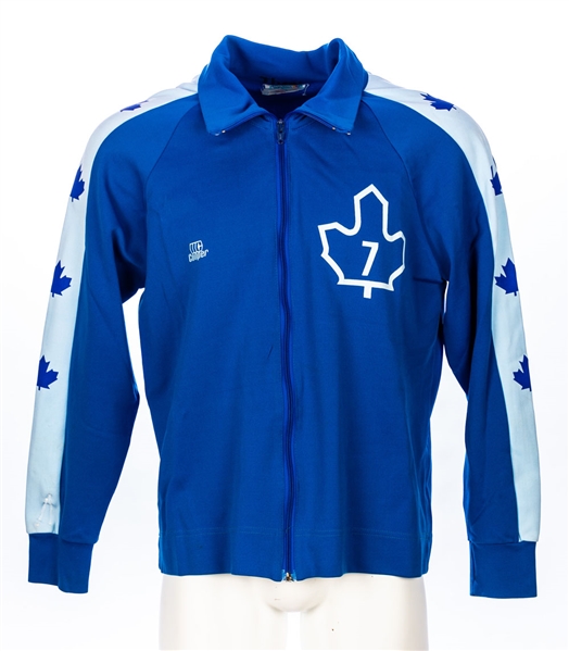Greg Terrion’s 1983-84 Toronto Maple Leafs Warm-Up Suit 