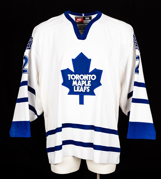 Rob Zettler’s 1997-98 Toronto Maple Leafs Game-Worn Jersey with Team LOA 