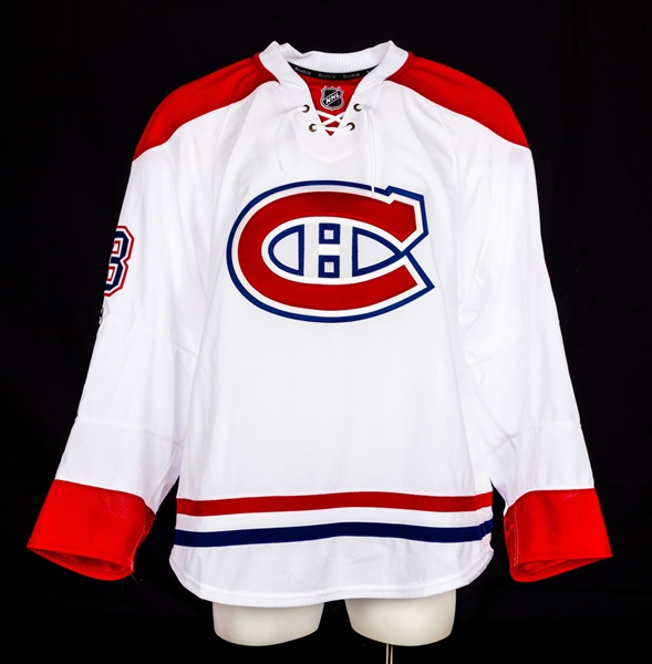 Daniel Carr’s 2016-17 Montreal Canadiens Game-Issued Rookie Era Jersey with Team LOA - NHL Centennial Patch!