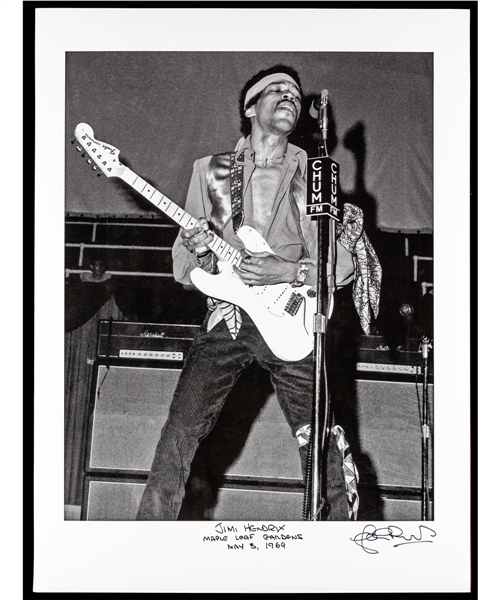 Jimi Hendrix, The Beatles, Bob Marley, Kiss and David Bowie Fine Art Prints Signed by Music Royalty Photographer John Rowlands