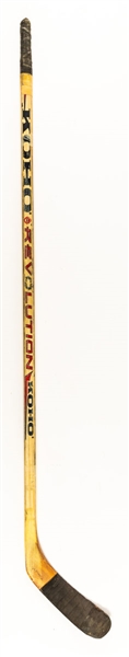 Esa Tikkanens Mid-to-Late-1990s Koho Revolution Game-Used Stick - Style of Stick Used with Canucks, Rangers and Panthers