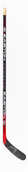 Joe Sakic’s 2004 Team Canada World Cup of Hockey Signed Easton Stealth Game-Issued Stick