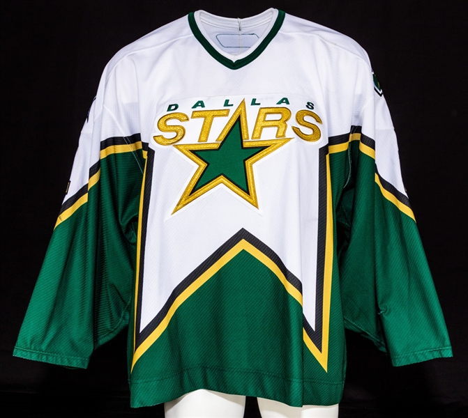 Johan Hedbergs 2005-06 Dallas Stars Game-Worn Playoffs Jersey with LOA 