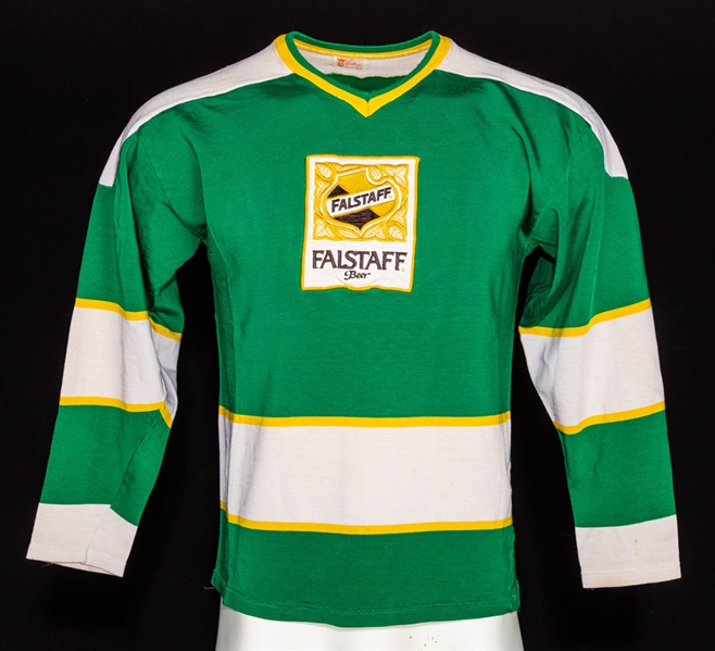 Vintage Circa 1970s Falstaff Beer Hockey Team Game-Worn Jersey