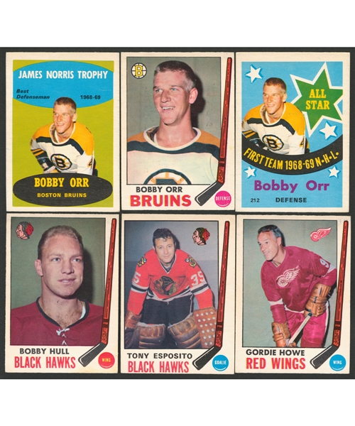 1969-70 O-Pee-Chee Hockey Complete 231-Card Set