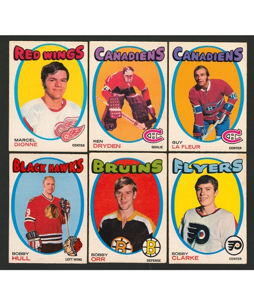 1971-72 O-Pee-Chee Hockey Near Complete Set (263/264)