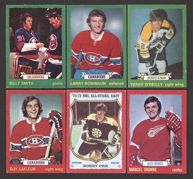 1973-74 O-Pee-Chee Hockey Complete 264-Card Set