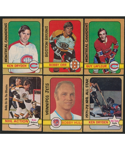 1972-73 O-Pee-Chee Hockey Near Complete Card Set (340/341)