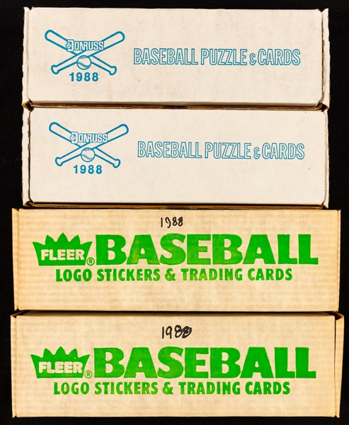 1987 to 1991 Donruss, Fleer, Topps, Bowman, Upper Deck and Score Baseball Factory Sets (20)
