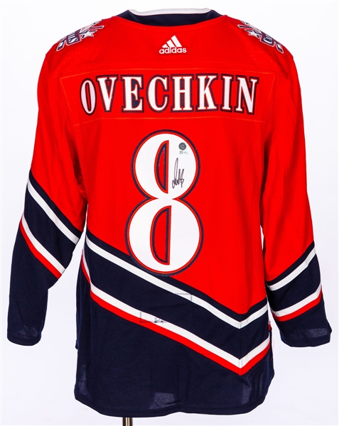 Alexander Ovechkin Signed Washington Capitals "Reverse Retro" Captains Jersey with COA