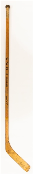 Toronto Maple Leafs 1965 Training Camp CCM Custom Pro Multi-Signed Used Stick
