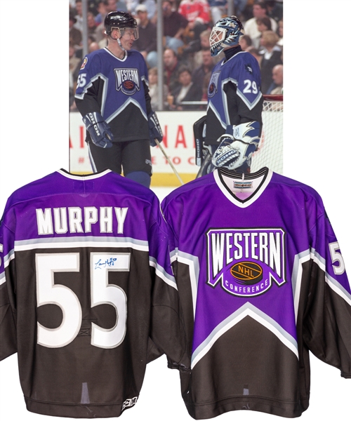 Larry Murphys 1996 NHL All-Star Game Western Conference Signed Game-Worn Jersey