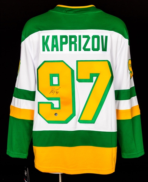 Kirill Kaprizov Signed Minnesota Wild "Reverse Retro" Fanatics Jersey with COA