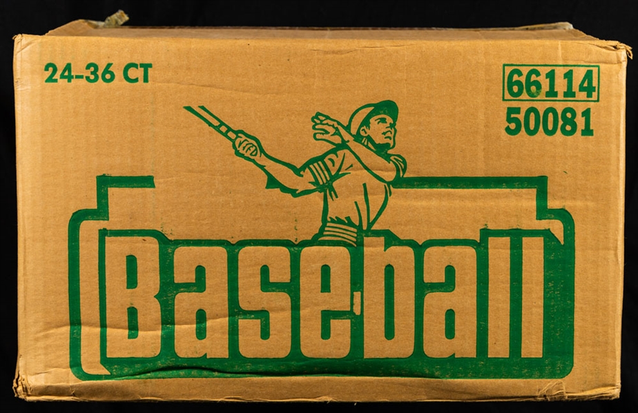 1992 O-Pee-Chee Baseball Case Containing 24 Unopened Boxes - Manny Ramirez and Chipper Jones (Top Prospect) Year