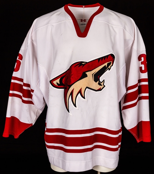 Krys Kolanos 2003-04 Phoenix Coyotes Game-Worn Jersey 