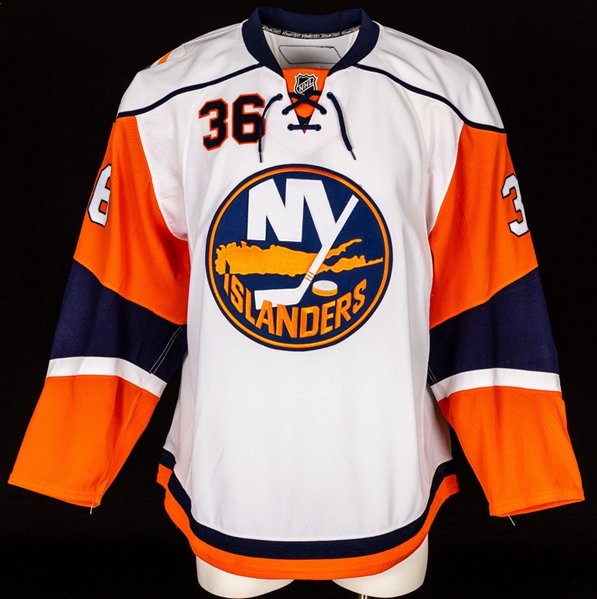 Travis Hamonic’s 2008-09 New York Islanders Game-Worn Training Camp/Pre-Season Jersey 