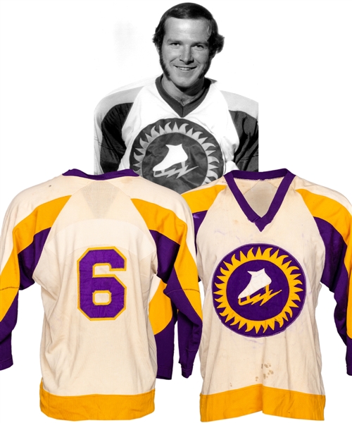 Vintage WHA New York Golden Blades Replica Jersey 