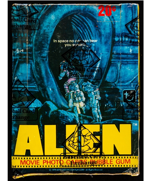 1979 Topps Alien Movie Wax Box (36 Unopened Packs) - BBCE Certified