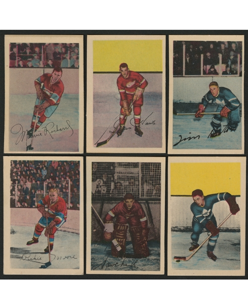 1952-53 Parkhurst Hockey Complete 105-Card Set