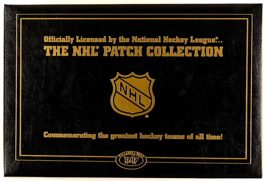 Willabee and Ward "The NHL Patch Collection" Complete 50-Patch Set with Binder
