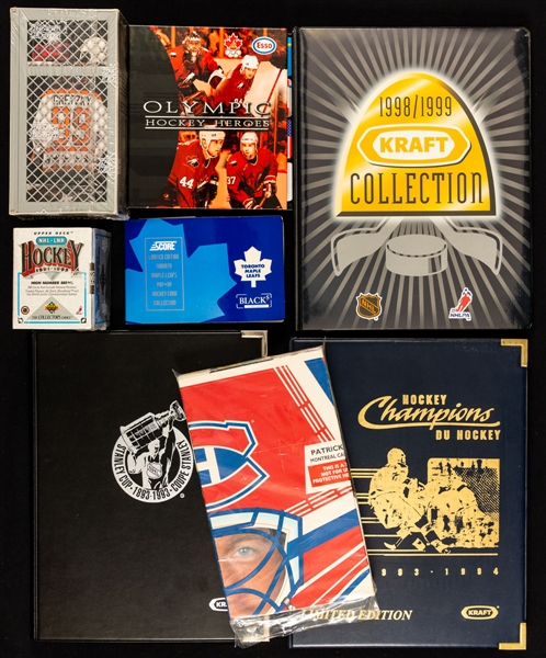 1990s Hockey Food Issues & Oddball Sets/Near Sets/Singles Including Kraft, McDonalds, Esso, Durivage, Gillette and Other Brands Plus Some Factory Sets