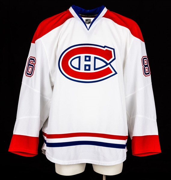 William Baker’s 2014-15 Montreal Canadiens Game-Issued Jersey with Team LOA 