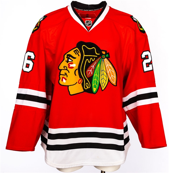 Samuel Pahlsson’s 2008-09 Chicago Black Hawks Game-Worn Jersey 