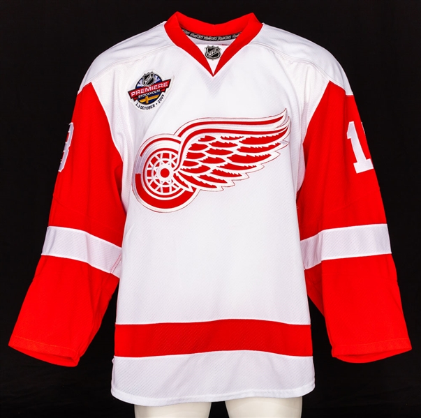 Kirk Maltby’s 2008-09 Detroit Red Wings “NHL Premier 2009” Game-Worn Jersey – NHL Premier 2009 Patch! 
