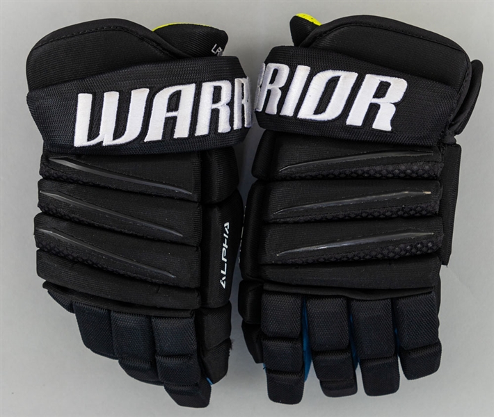 Gabriel Landeskog’s 2019-20 Colorado Avalanche Warrior Alpha Game-Used Gloves 