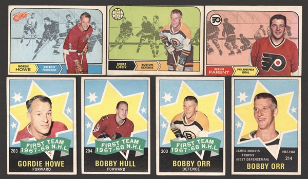 1968-69 O-Pee-Chee Hockey Complete Mid-Grade 216-Card Set