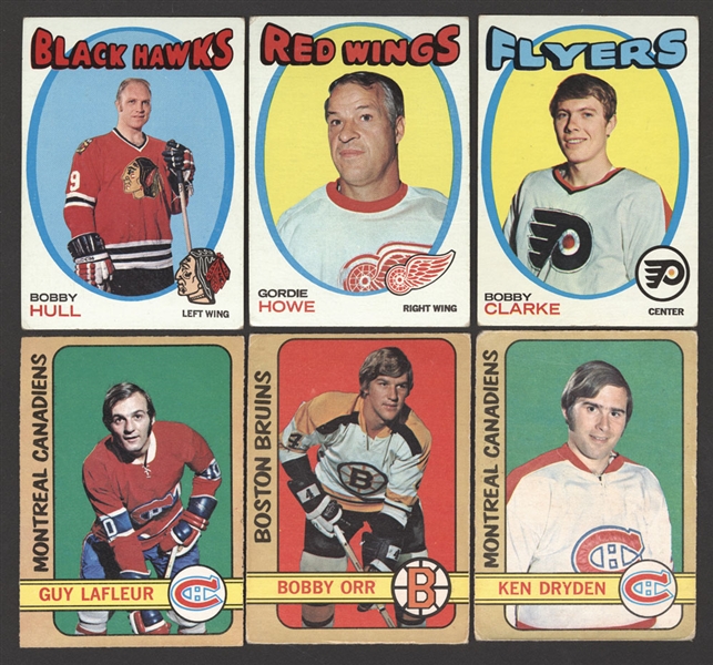 1971-72 Topps Hockey Near Complete Set (129/132), 1972-73 O-Pee-Chee Hockey Near Complete Set (303/341), 1968-69 Post Marbles (12) & More