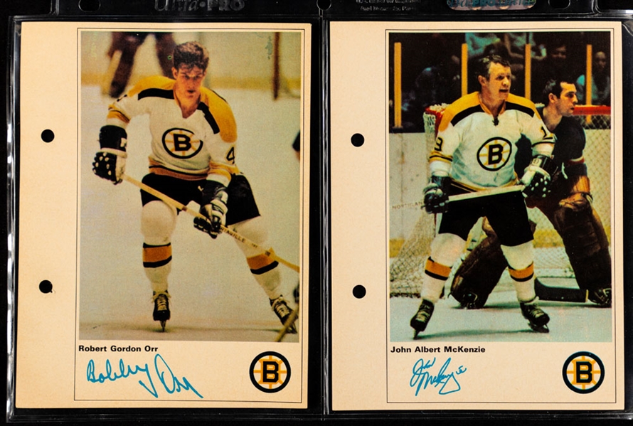 1971-72 Toronto Sun Hockey Photo Complete Set of 294 Plus Halifax Herald Album