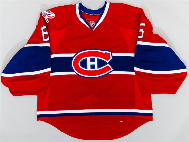 Jason Missiaen’s 2009-10 Montreal Canadiens Game-Worn Pre-Season Jersey with Team LOA – Centennial Patch! 