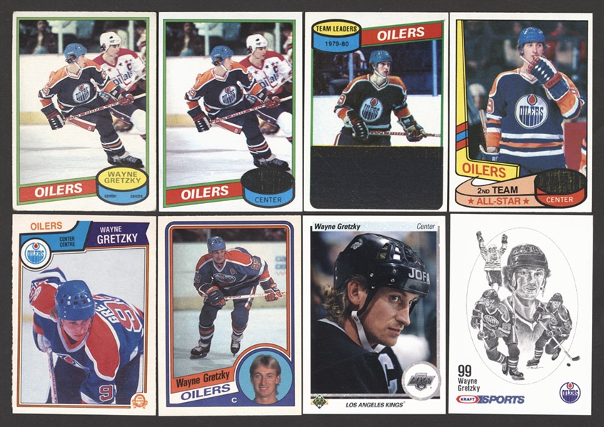 1980s and 1990s Wayne Gretzky Hockey Card/Food Issue Collection (200+) Plus Assorted Gretzky Collectibles
