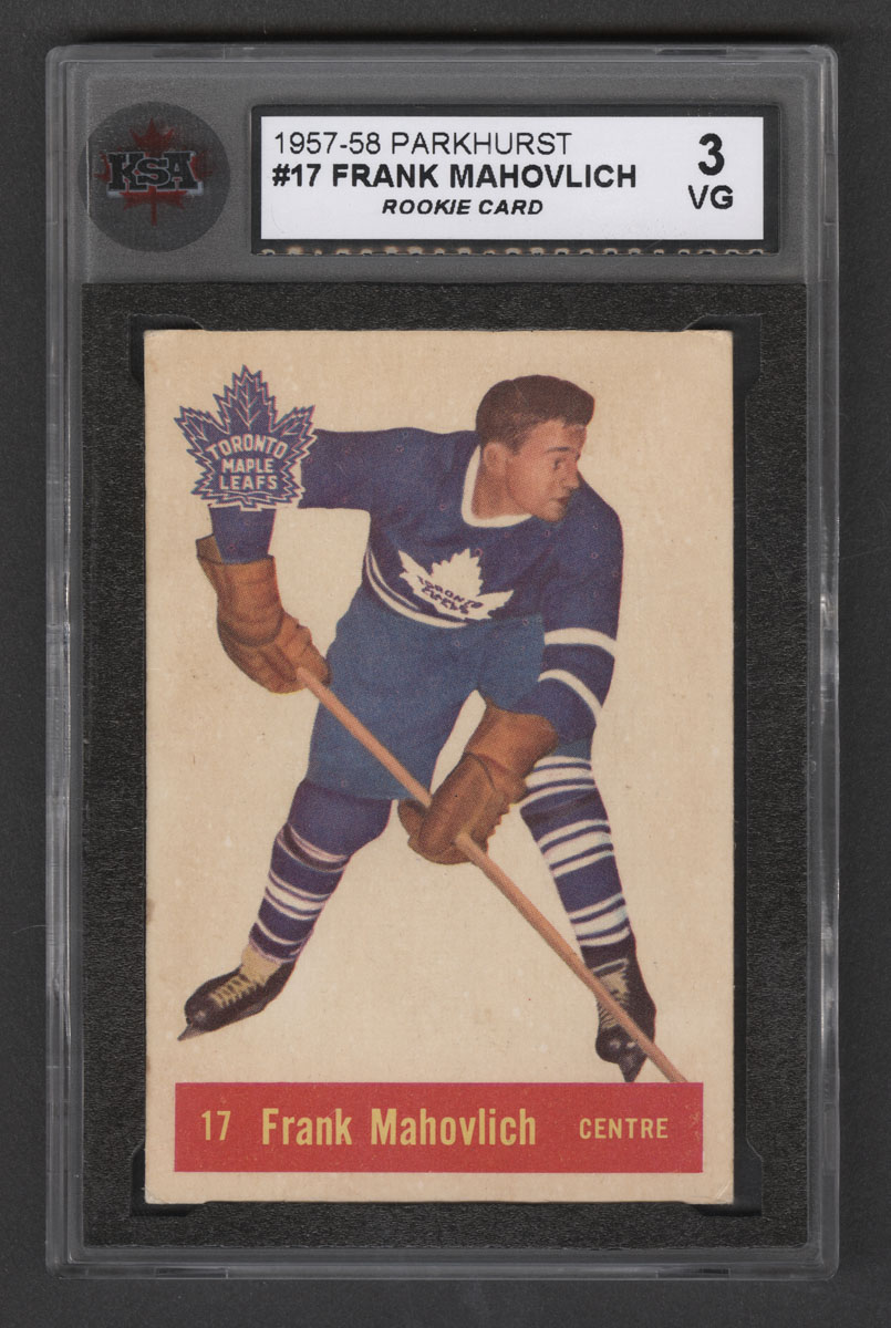 1957-58 Leafs Cards - The Compleat Toronto Maple Leafs Hockey Card