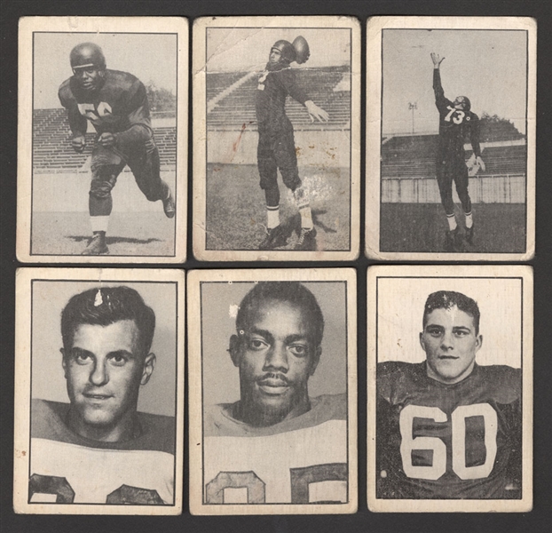 1952 Parkhurst Football Near Complete Card Set (99/100) Including #42 HOFer Sam Etcheverry Rookie