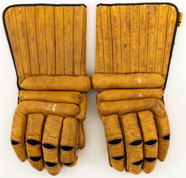 Vintage Circa 1930s/40s CCM Hockey Gloves