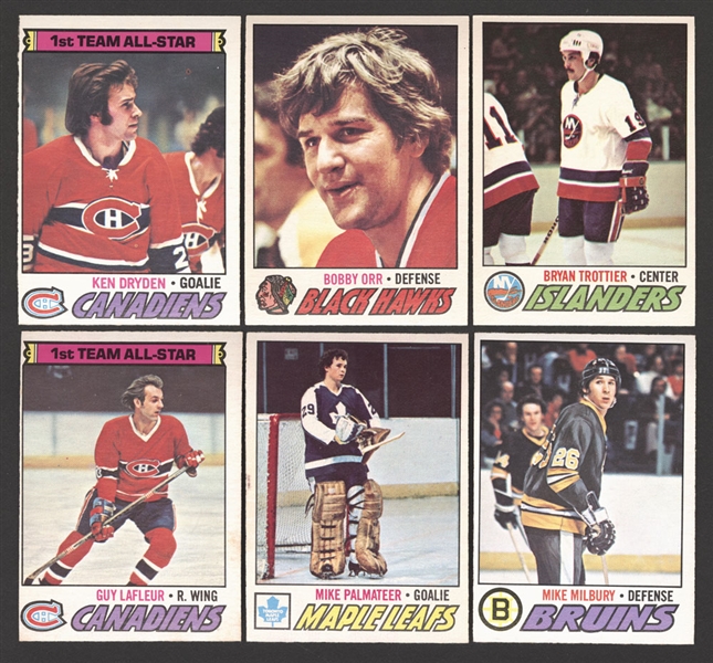 1977-78 O-Pee-Chee Hockey Complete Mid-to-High Grade 396-Card Set