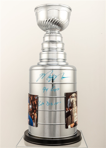 Mark Messier New York Rangers Signed Huge Stanley Cup Replica with “94 Cup” and “We Did it” Annotations (25")