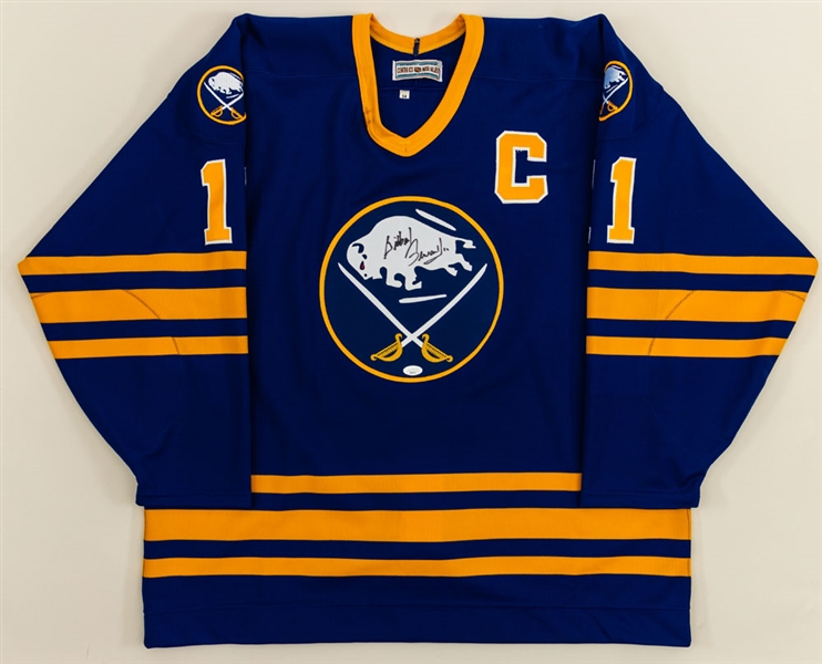 Gilbert Perreault Signed Buffalo Sabres Jersey - JSA Authenticated