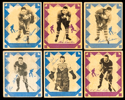 1937-38 O-Pee-Chee V304 Series "E" Hockey Near Complete Set (41/48)
