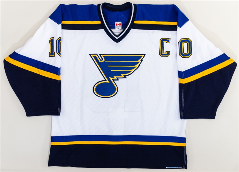 Dallas Drakes 2006-07 St. Louis Blues Game-Worn Captains Jersey with Team LOA 