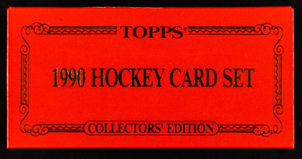 1990-91 Topps Tiffany Hockey Factory Sealed Set (Set No. 1680)